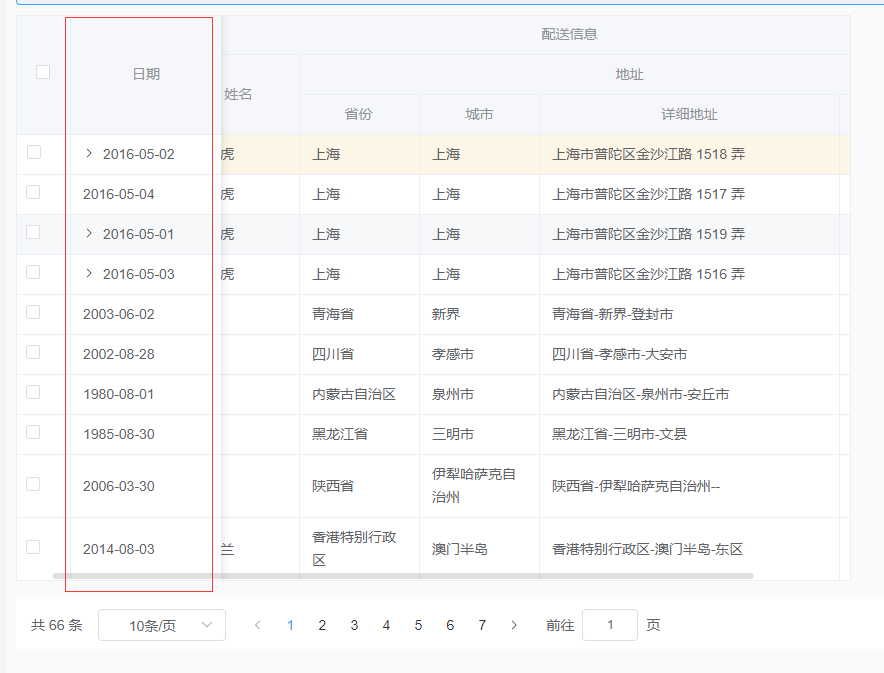 fixedColumn 图片fixedColumn